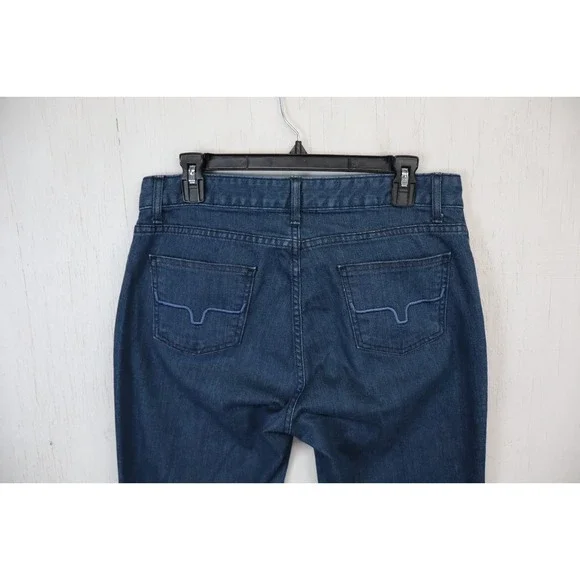 Kimes Ranch Lola Raw Hem Jeans Western Cowgirl Trouser Fit Flare Women's 12X32 - Picture 9 of 9